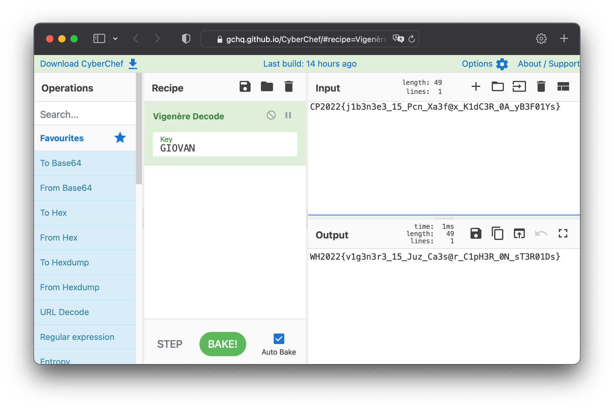 CyberChef GUI
